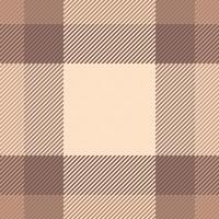 Large pattern plaid fabric, everyday textile texture background. Delicate check tartan vector seamless in light and pastel colors.