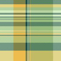 Fabric tartan texture of plaid background vector with a pattern check textile seamless.