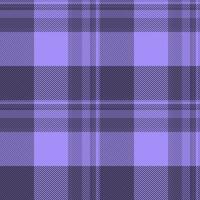 Plaid seamless background of check pattern textile with a texture fabric tartan vector. vector