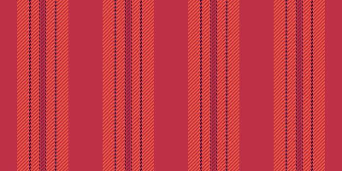 Primary seamless stripe pattern, merry fabric vector vertical. Coloured textile texture background lines in red and dark colors.