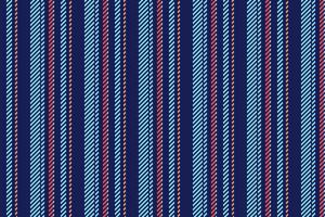 Isolation stripe textile lines, creation vector seamless fabric. Throw texture vertical pattern background in blue and cyan colors.