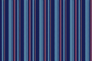 Isolation stripe textile lines, creation vector seamless fabric. Throw texture vertical pattern background in blue and cyan colors.