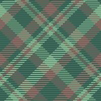 Seamless pattern of scottish tartan plaid. Repeatable background with check fabric texture. Vector backdrop striped textile print.
