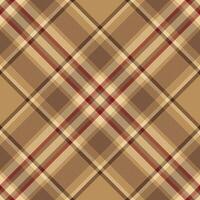 Plaid pattern vector. Check fabric texture. Seamless textile design for clothes, paper print. vector