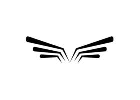 Creative and minimal wing logo vector template. Abstract wing logo