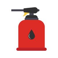 Petroleum industry illustration. Industrial icon and element in flat design vector. vector
