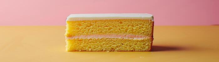 AI generated Fool's Day Dessert Trick, Sponge Disguised as Cake, Laughter Ensued photo