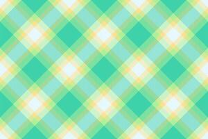 Advertising texture background textile, britain vector pattern check. Furniture tartan fabric seamless plaid in teal and green colors.