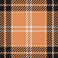 Seamless pattern of scottish tartan plaid. Repeatable background with check fabric texture. Vector backdrop striped textile print.