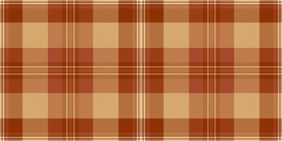 Fluffy texture background fabric, advertising pattern plaid seamless. Valentines day check vector tartan textile in orange and light colors.