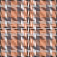 Seamless pattern of scottish tartan plaid. Repeatable background with check fabric texture. Vector backdrop striped textile print.