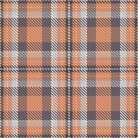 Seamless pattern of scottish tartan plaid. Repeatable background with check fabric texture. Vector backdrop striped textile print.