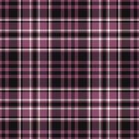 Plaid seamless pattern. Check fabric texture. Vector textile print.