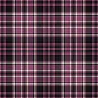 Plaid seamless pattern. Check fabric texture. Vector textile print.