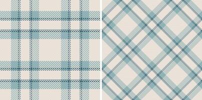 Vector textile tartan of background fabric seamless with a check texture plaid pattern.