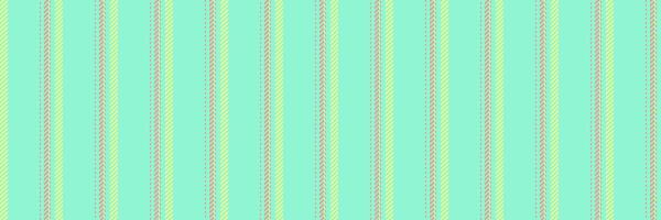 Rough texture pattern textile, dress fabric background seamless. Ornament vertical stripe vector lines in mint and yellow colors.