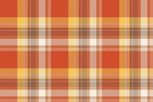 Plaid background, check seamless pattern. Vector fabric texture for textile print, wrapping paper, gift card or wallpaper.