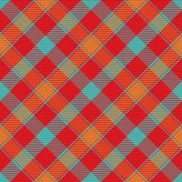 Seamless pattern of scottish tartan plaid. Repeatable background with check fabric texture. Vector backdrop striped textile print.