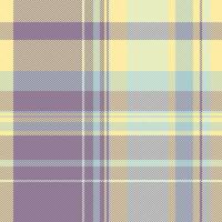 Seamless tartan background of plaid texture pattern with a textile fabric check vector. vector