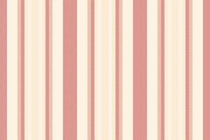 Surface pattern texture stripe, installing fabric lines textile. Advertising background seamless vector vertical in old lace and red colors.