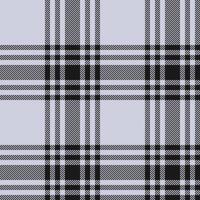 Plaid seamless pattern. Check fabric texture. Vector textile print.