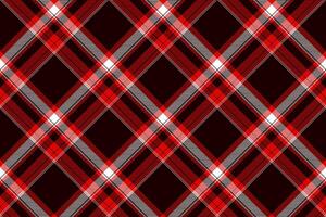 Tartan plaid background, diagonal check seamless pattern. Vector fabric texture for textile print, wrapping paper, gift card, wallpaper.