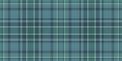 Warp seamless plaid check, scarf pattern background texture. Scratch textile vector fabric tartan in cyan and pastel colors.