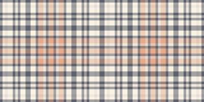 Feminine textile background fabric, kingdom tartan plaid check. Age pattern vector texture seamless in pastel and old lace colors.