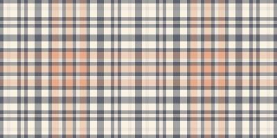 Feminine textile background fabric, kingdom tartan plaid check. Age pattern vector texture seamless in pastel and old lace colors.