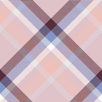 Plaid pattern vector. Check fabric texture. Seamless textile design for clothes, paper print. vector