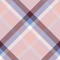 Plaid pattern vector. Check fabric texture. Seamless textile design for clothes, paper print. vector