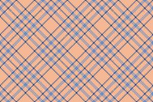 Tartan plaid background, diagonal check seamless pattern. Vector fabric texture for textile print, wrapping paper, gift card, wallpaper.