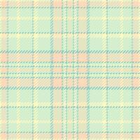 Texture textile vector of seamless background plaid with a pattern fabric tartan check.