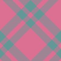 Plaid pattern vector. Check fabric texture. Seamless textile design for clothes, paper print. vector