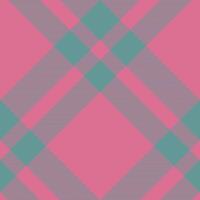 Plaid pattern vector. Check fabric texture. Seamless textile design for clothes, paper print. vector