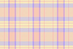 Seamless background textile of tartan pattern vector with a fabric plaid check texture.