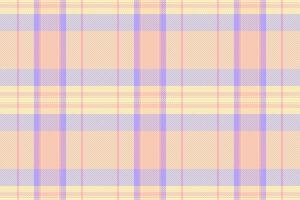 Seamless background textile of tartan pattern vector with a fabric plaid check texture.