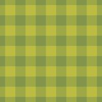 Fit textile fabric vector, mix check tartan pattern. Outfit plaid seamless texture background in lime color. vector