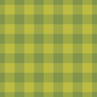 Fit textile fabric vector, mix check tartan pattern. Outfit plaid seamless texture background in lime color. vector