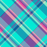 Check pattern seamless of fabric plaid background with a vector textile tartan texture.