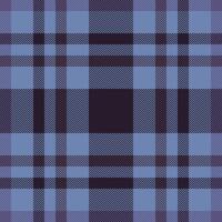 Plaid pattern seamless of check tartan vector with a textile background texture fabric.