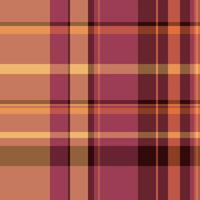 Fabric check pattern of vector seamless tartan with a plaid background textile texture.
