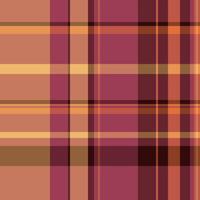 Fabric check pattern of vector seamless tartan with a plaid background textile texture.