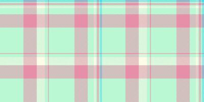 Picture seamless tartan texture, model background pattern fabric. Cozy check plaid vector textile in light and red colors.
