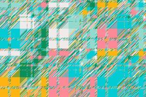 Modern glitch background. Color geometric abstract pattern vector. vector