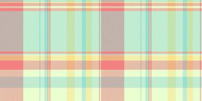 Scratch fabric vector background, service tartan texture plaid. Lined textile check pattern seamless in teal and light colors.