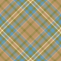 Plaid pattern vector. Check fabric texture. Seamless textile design for clothes, paper print. vector