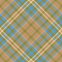 Plaid pattern vector. Check fabric texture. Seamless textile design for clothes, paper print. vector