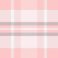 Check seamless background of pattern plaid fabric with a textile tartan texture vector. vector