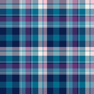 Tartan scotland seamless plaid pattern vector. Retro background fabric. Vintage check color square geometric texture.